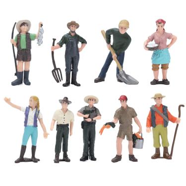 Imagem de Zopsc Grandes Modelos de Bonecas Farmworld Perfeitos para Brincadeiras de Fingimento das Crianças, Estimulam a Imaginação e Se Divertem, ótimos para Coleção ou Brinquedo de Exibição de Vitrine (9