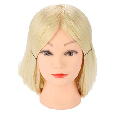 Imagem de Manequim de peruca de treinamento de cabeleireiro para prática de estilo de cabelo Ainoli