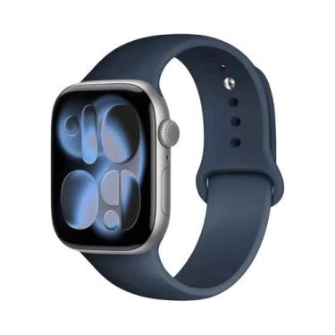 Imagem de Pulseira De Silicone Esportiva De 46mm, 42mm, 45mm, 44mm, 40mm Para Ap