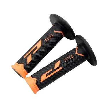 Imagem de Manoplas Universais De Borracha Com Gel Para Guidão De Moto GP Motocro