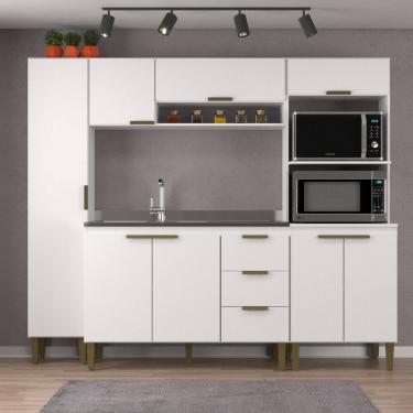 Imagem de Cozinha Modulada 4 Pecas sem Pia Carol J Carvalho
