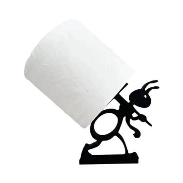 Imagem de Suporte Minimalista Para Papel Toalha Com Design De Animal Fofo, Portá