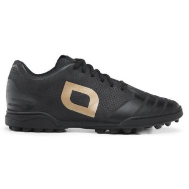 Imagem de Chuteira Pro Soccer Society Futebol Campo Resistente, Dourado, 34