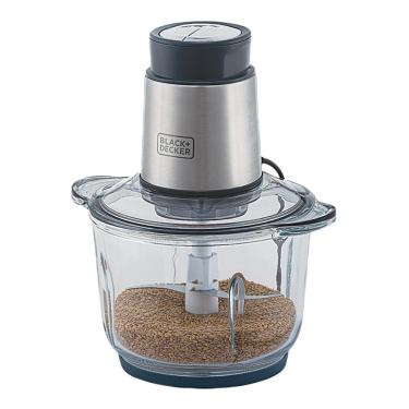 Imagem de Mini Processador Black & Decker Gourmand Gris MP300G 220V