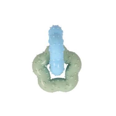 Imagem de Brinquedo Pet Pequeno Flower Mordedor com Som Up4you, Verde, P