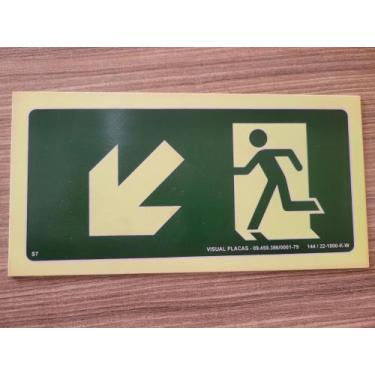 Imagem de Placa Fotoluminescente S7 - Visual placas