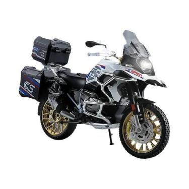 Imagem de Modelo De Moto R1250 GS ADV Em Escala 1:10, Brinquedo Em Liga De Alumí
