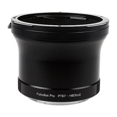 Imagem de Adaptador de montagem de lente Fotodiox Pro, lente SLR de montagem Pentax 6x7 (P67, PK67) para sistemas de câmera digital sem espelho de montagem XCD Hasselblad (como X1D-50c e mais)