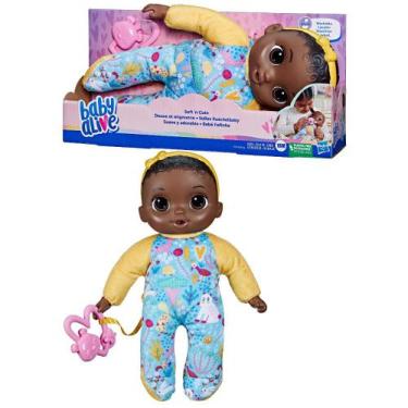 Imagem de Boneca Baby Alive Bebê Fofinha Negra F7793 Hasbro