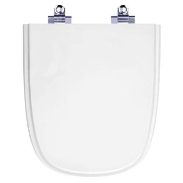 Imagem de Assento Sanitário Fechamento Lento Ibiza Branco para Louça Incepa Laufen