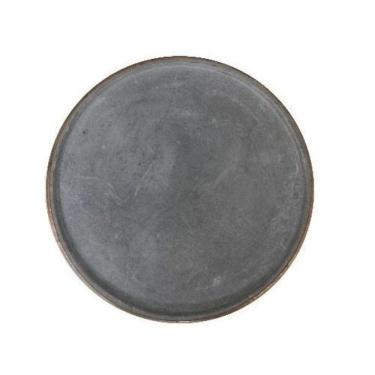 Imagem de Forma de pizza em pedra sabão  sem alças e com aro de 30 cm