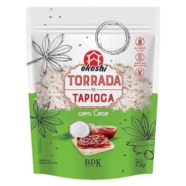 Imagem de Torrada de Tapioca com Coco Sem Glúten, Vegano Okoshi 75g