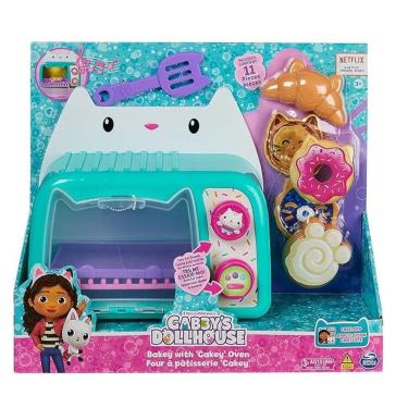 Imagem de Gabby`s Dollhouse Forninho Cakey Cat com Luz e Som - Sunny