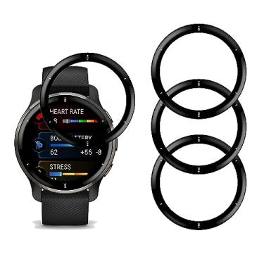 Imagem de YIFNTANG [Pacote com 4] Protetor de tela para smartwatch Garmin Venu 2 Plus, HD transparente, antiarranhões, anti-impressão digital, compatível com Garmin Venu 2 Plus