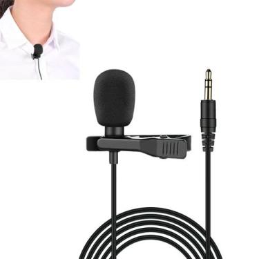 Imagem de Microfone Lapela Celular Smartphone Profissional Stereo - JH-043 - Cen