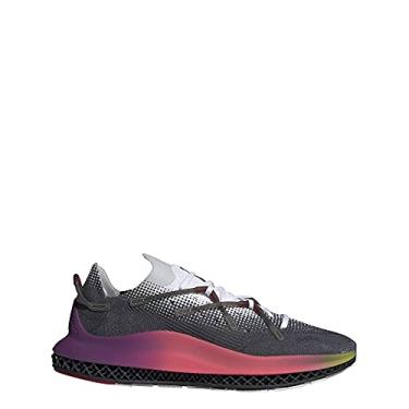 Imagem de adidas Sapatos masculinos Fusio 4D, Branco nuvem/ultra roxo/preto, 9