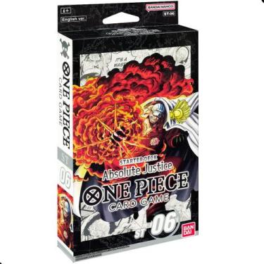 Imagem de One Piece TCG Starter Deck ST 06 Absolute Justece Sakazuki Card Game I