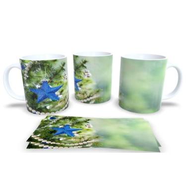 Imagem de Canecas de Porcelana Personalizadas Arvore de Natal - Estampa Sublimad
