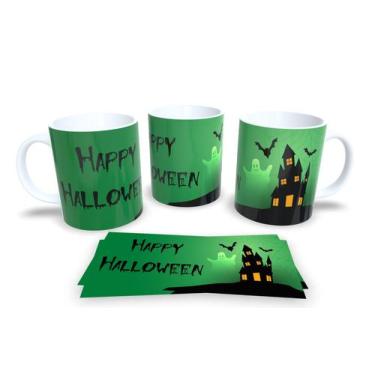 Imagem de Canecas de Porcelana Personalizadas Halloween - Estampa Sublimada, Mod