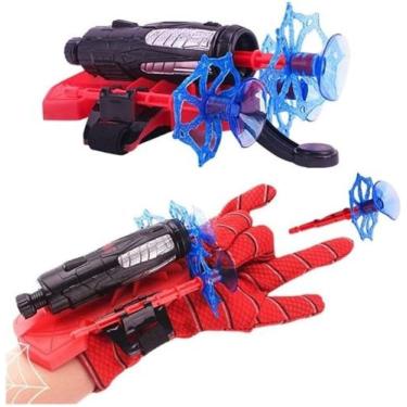 Imagem de Luva Lança Teia Homem Aranha Brinquedo Presente Meninos lançamento - B