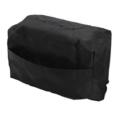 Imagem de FLEXMAN Capa protetora para máquina de soldar, 45 x 28 x 36 cm, dobrável, lavável, à prova de UV, capa protetora de soldador elétrico à prova d'água para máquina de solda, gerador pequeno (preto)
