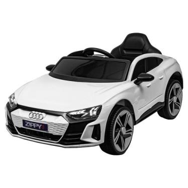Imagem de Mini Carro Audi E-Tron GT Realista 12V Elétrico Infantil Menino Menina
