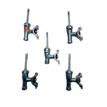 Imagem de Kit 5 Registros Ramal Fogão Fischer 5q Tc Gran Cheff 26988