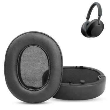Imagem de ACCOUTA Almofadas auriculares compatíveis com as almofadas auriculares Sony WH-1000XM5 de substituição com couro proteico mais macio e espuma viscoelástica