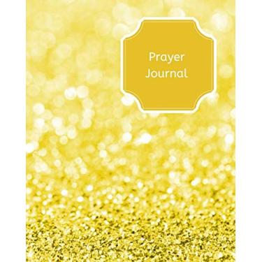 Imagem de Prayer Journal: 100 page guided prayer journal. Space to write in prayer requests, sermon notes, hymn studies and prayer cards.