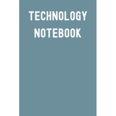 Imagem de Technology Notebook: Spirit Mountain Blue Matte Finish Lined Journal, 6 x 9 120 Pages, Gift For Thinkers, List Makers and Doers (Technology Notebook Journal)