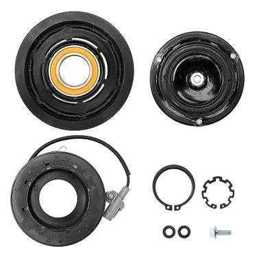 Imagem de SIZZER 78363 Conjunto de embreagem de compressor de ar condicionado automotivo compatível com 1995-2004 Tacoma 2.4/2.7L, 1994-1998 T100 2.7L