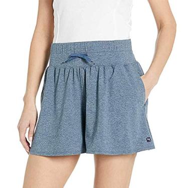 Imagem de PUMA Golf 2020 Short feminino rodado, Jeans escuro, P