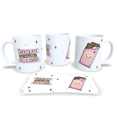 Imagem de Canecas de Porcelana Personalizada Páscoa Encanto e Doçura em Cada Gole