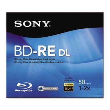 Imagem de Disco Blu-ray Sony BD-RE 50GB Dual Layer - Gravação Regravável 2x