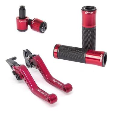 Imagem de Manete Manopla Peso Esportivo Ninja 250 300 400 Z400 Z300 - Stark Race