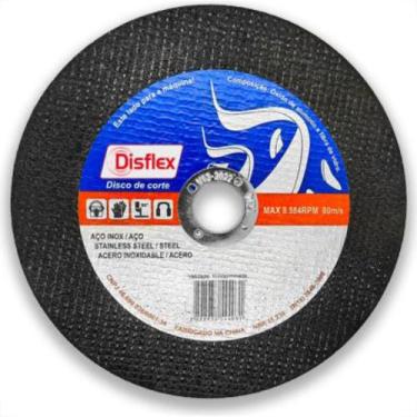 Imagem de Disco Sped/Inox Disflex 7X7/8 Ouro 38 - Kit C/10 Unidades