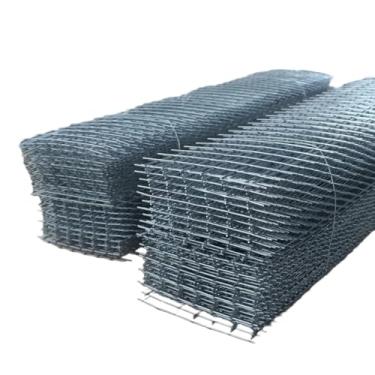 Imagem de Tela Solada Galvanizada 50 X 10,5cm Caixa Com 100un Tag Malha Para Portões Pets Jardim Fachada Alvenaria Cerca