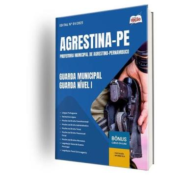 Imagem de Apostila Prefeitura de Agrestina - PE  - Guarda Municipal - Guarda Nív