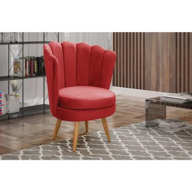 Imagem de Poltrona Pétala Cadeira Decorativa Flor