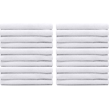 Imagem de Kit 20 Toalha 100% Algodão Salão Manicure Academia spa 44x70