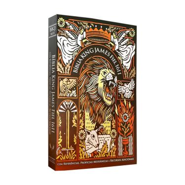 Imagem de Biblia bkj 1611 Evangelismo Letra normal Brochura Leão Rei