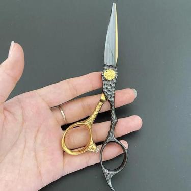 Imagem de Tesoura de Corte de Cabelo Profissional 6 Polegadas - Aço 440C - Dente