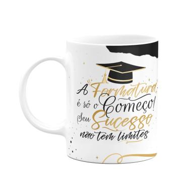 Imagem de Caneca Formatura - A formatura é só o começo - M3