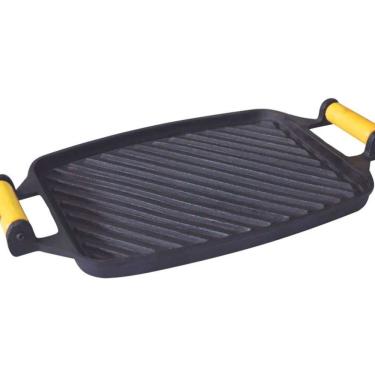 Imagem de Chapa Frisada de Ferro Fundido Medidas 24x30,5cm