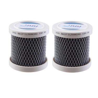 Imagem de Kit 2 Carvão Ativado para Geladeira Remoção Cheiro Bbi