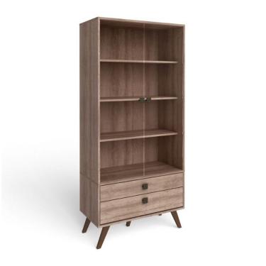 Imagem de Cristaleira 800x1730x385mm Movelbento Rustico