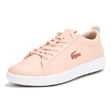 Imagem de Lacoste Tênis feminino G Elite, Rosa claro/branco, 39