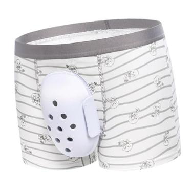 Imagem de Kokiya Roupa íntima pós-cirúrgica de circuncisão, capa protetora macia e respirável para crianças, Tamanho 150