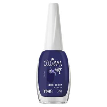 Imagem de Esmalte Colorama Cremoso Divertidamente 2 Roxo,Tedio Vegana & 6Free 8ml