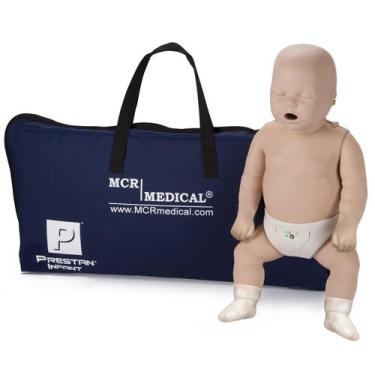 Imagem de Manequim de treinamento de RCP Prestan Infant com monitor de frequênci